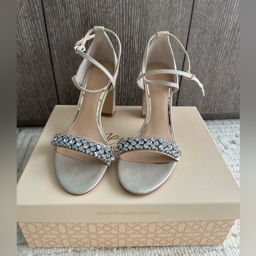 Jewel Badgley Mischka Heels.